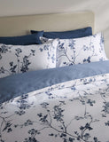 Pure cotton sateen cherry blossom bedding set, imported from the UK