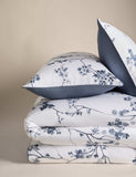 Pure cotton sateen cherry blossom bedding set, imported from the UK
