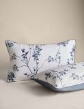 Pure cotton sateen cherry blossom bedding set, imported from the UK