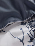 Pure cotton sateen cherry blossom bedding set, imported from the UK