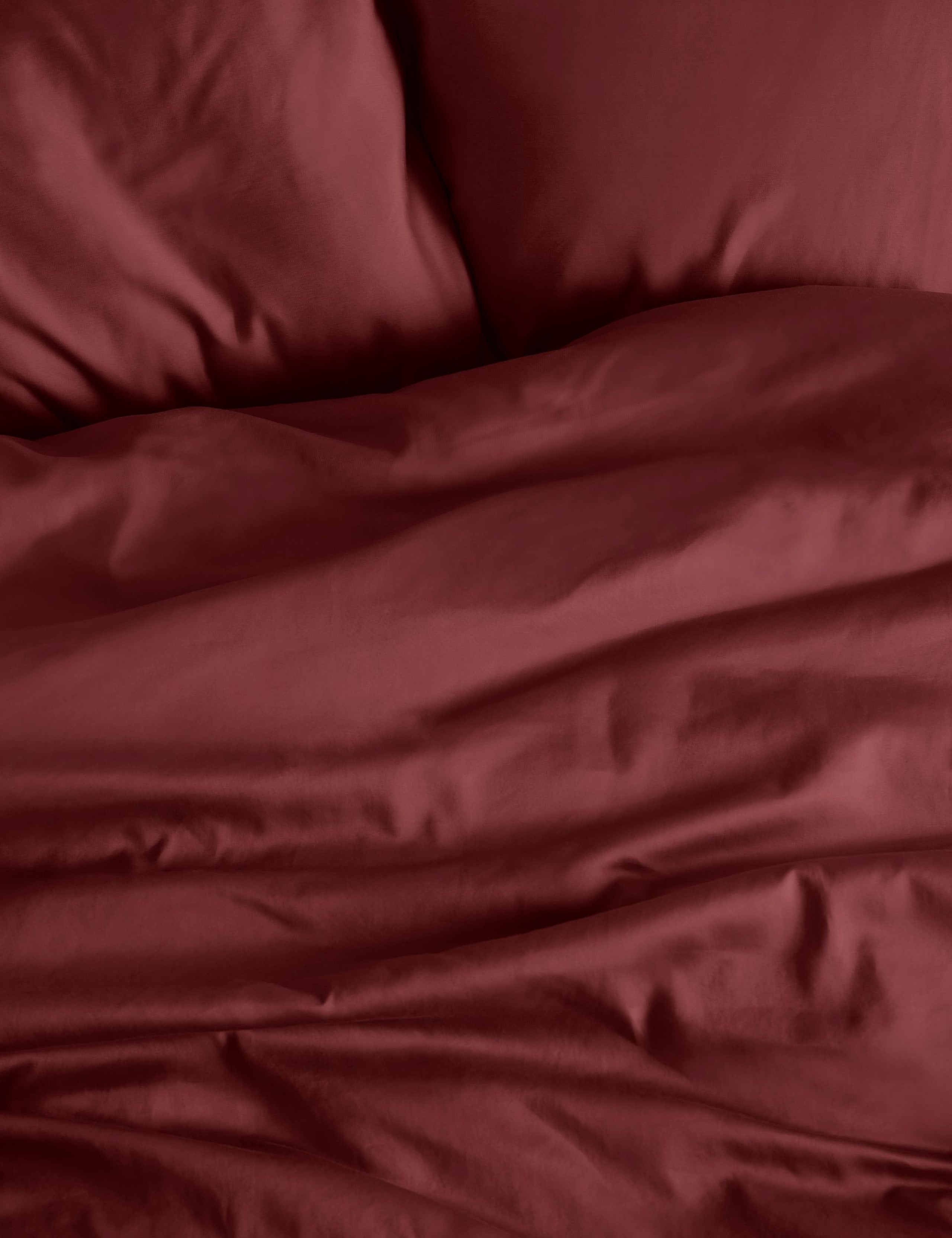 Bedfolk pure cotton sateen duvet cover (British brand)