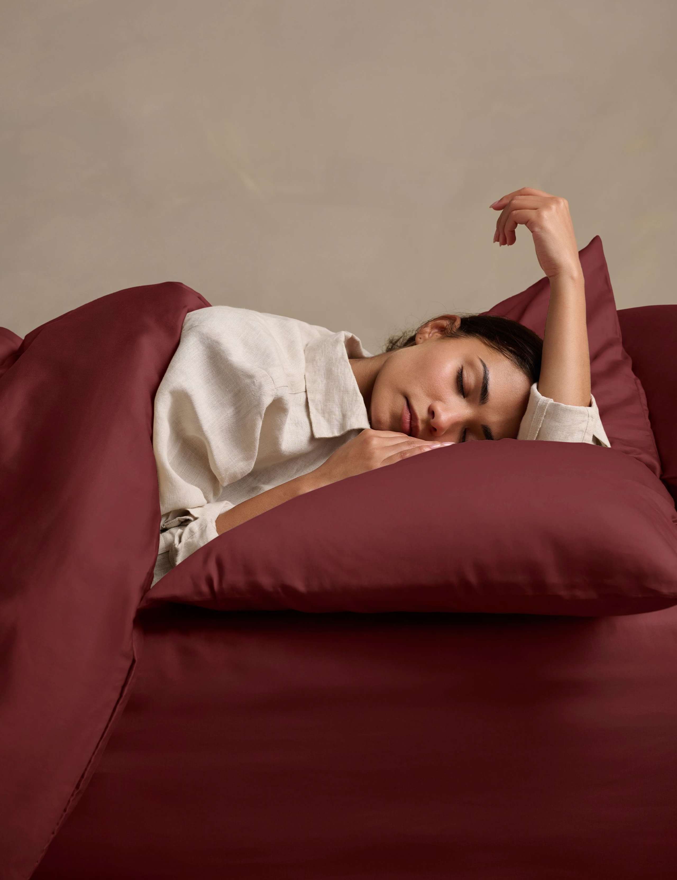 Bedfolk pure cotton sateen duvet cover (British brand)