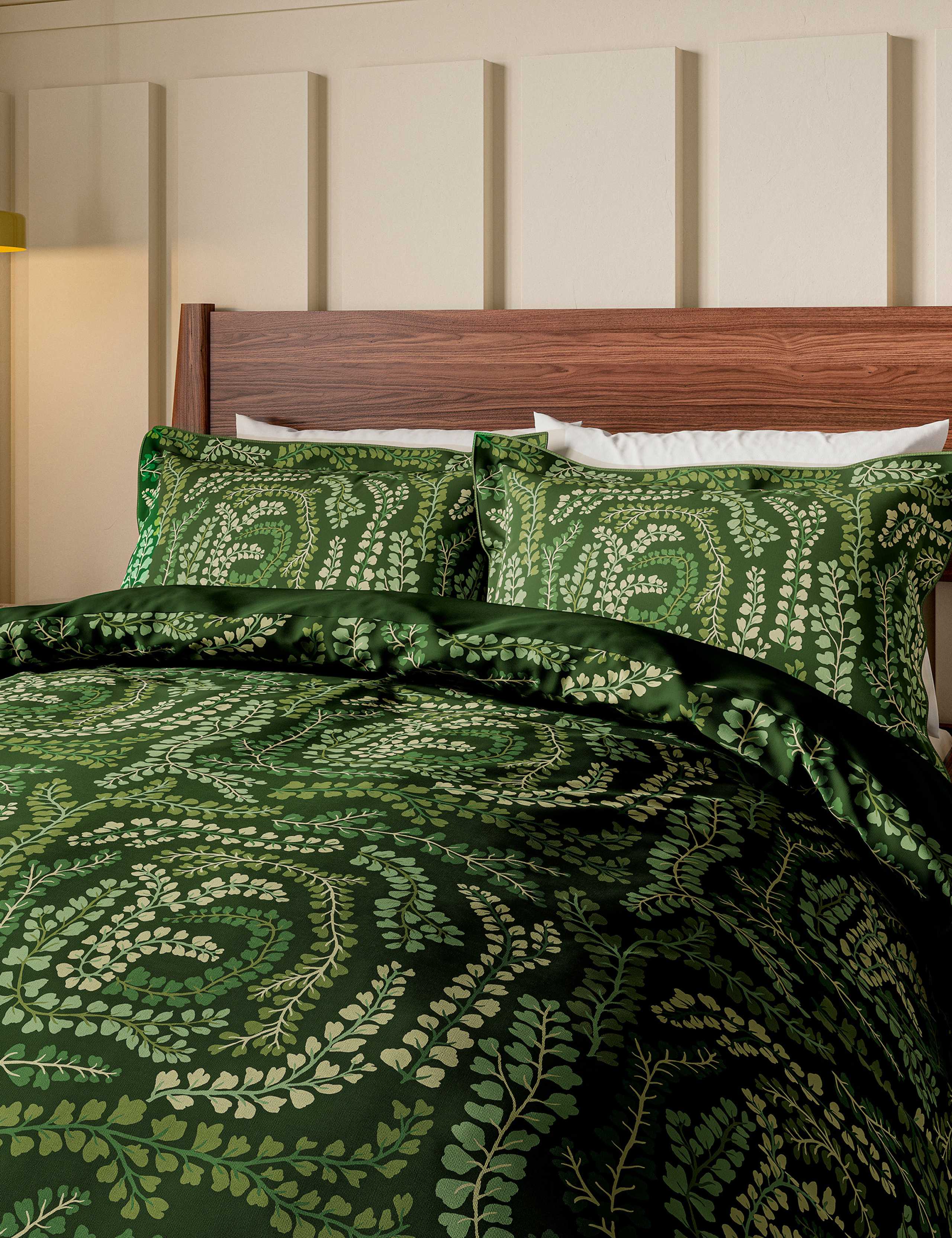 Bedeck Pure Cotton Sateen Fayola Bedding Set, imported from the UK