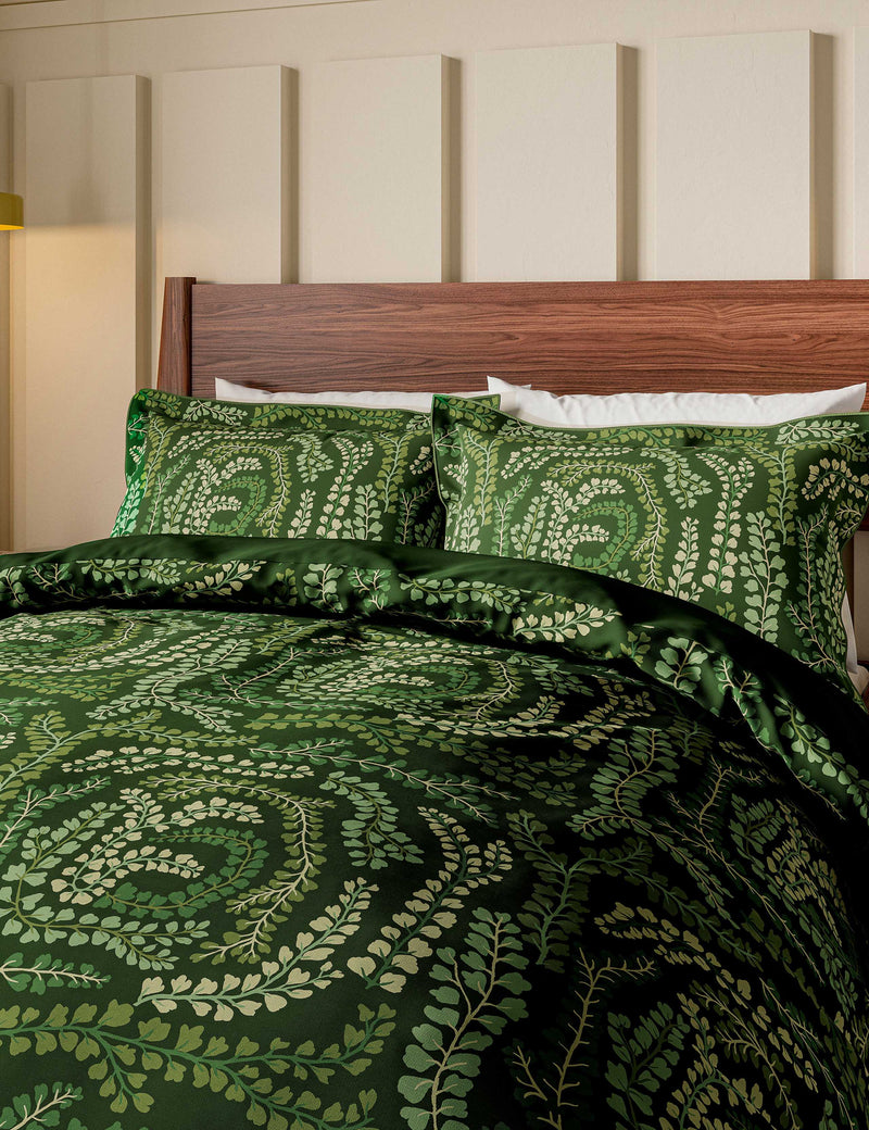 Bedeck Pure Cotton Sateen Fayola Bedding Set, imported from the UK
