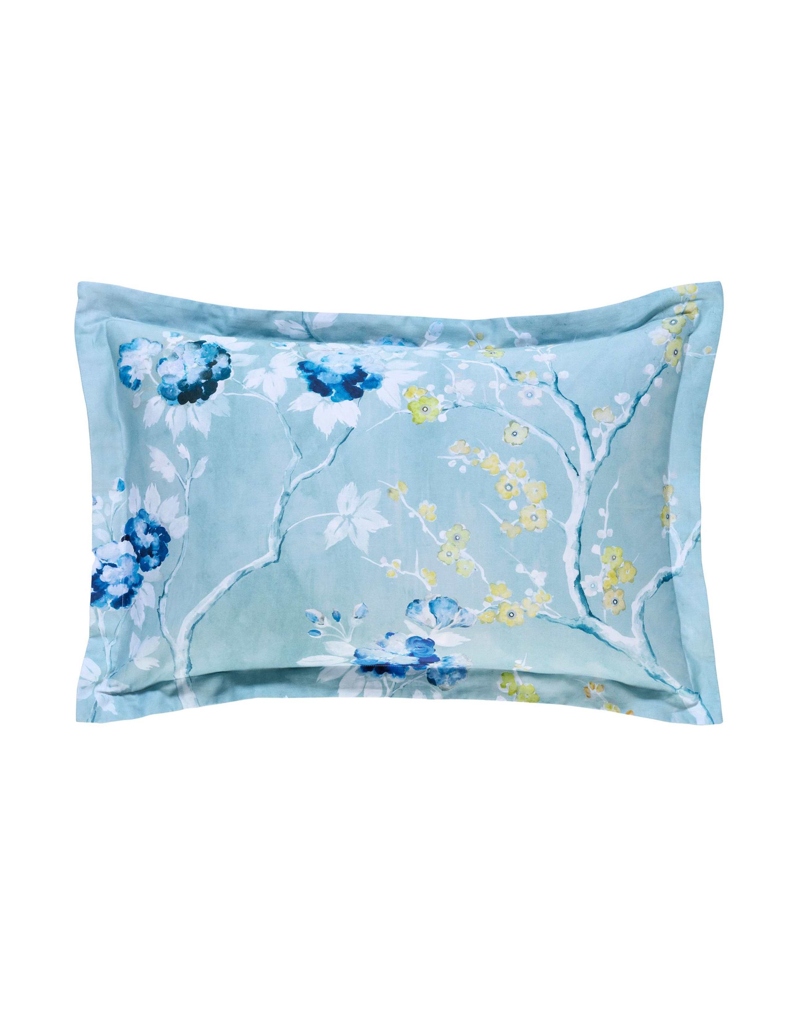 Designers Guild floral sateen pillowcase set, UK version