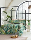 Pure Cotton Sateen Floreana Bedding Set, imported from the UK