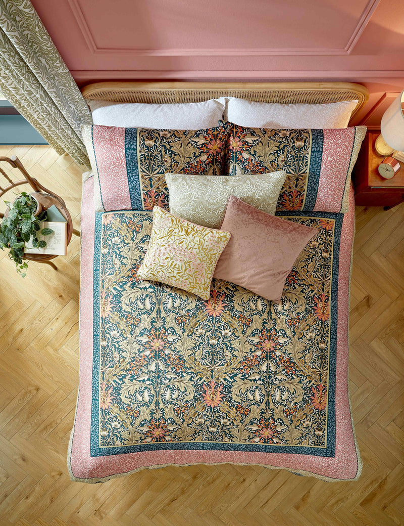 William Morris Kelmscott pure cotton sateen bedding set (British brand)