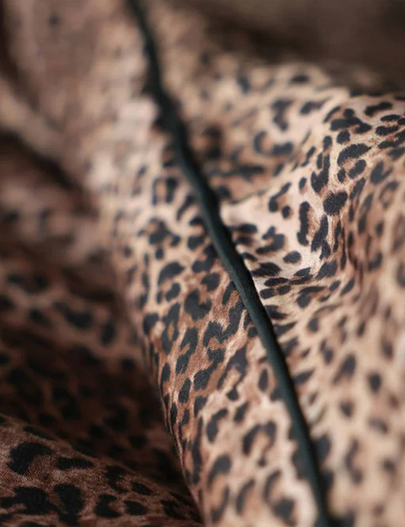 Rockett St George leopard love duvet set pure cotton sateen - British product