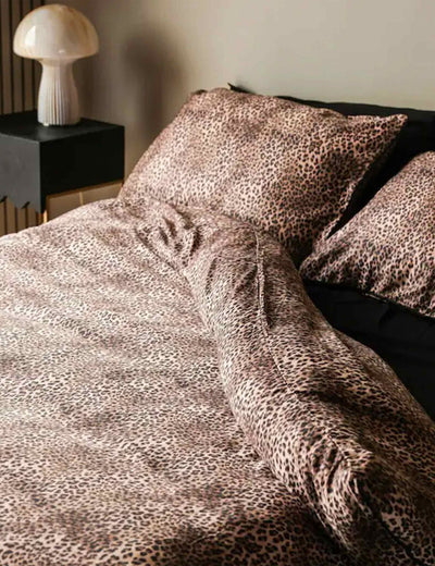 M&S Rockett St George Pure Cotton Sateen Leopard Love Duvet Cover Set- Buy online at McGrocer