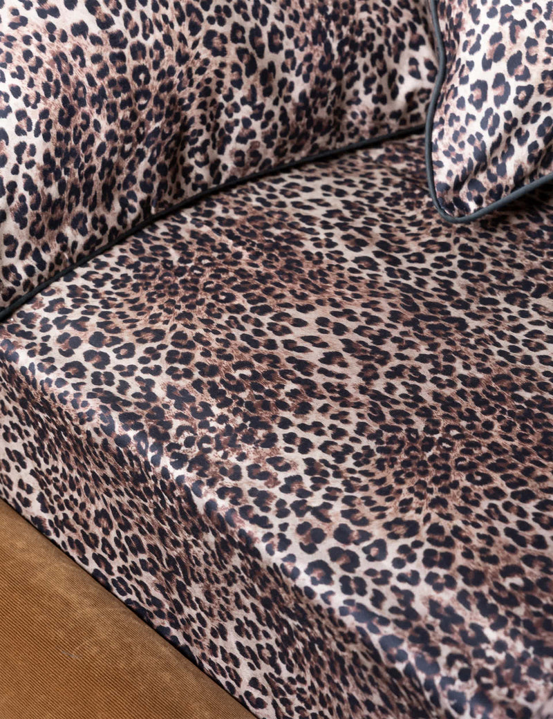 Rockett St George leopard love fitted sheet, UK version