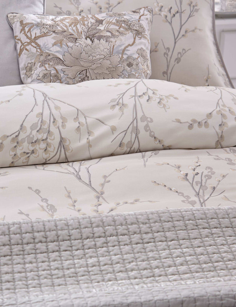 Laura Ashley pure cotton sateen pussy willow bedding set, imported from the UK