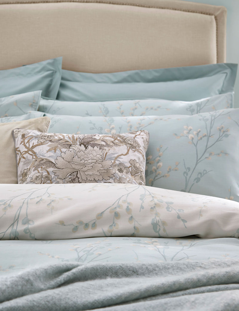 Laura Ashley pure cotton sateen pussy willow bedding set, imported from the UK