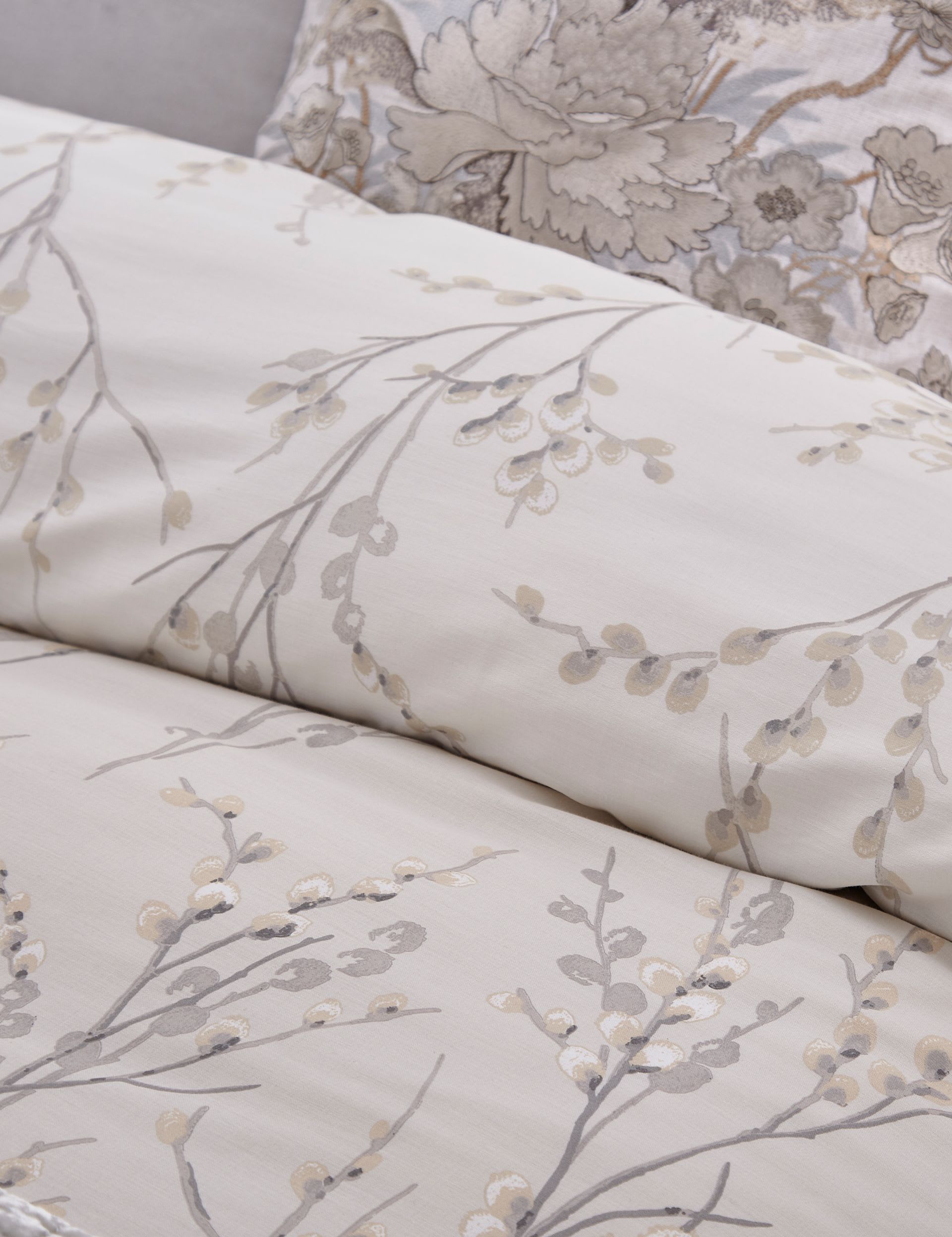 Laura Ashley pure cotton sateen pussy willow bedding set, imported from the UK