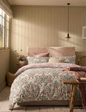 William Morris at Home Rose Brick pure cotton sateen bedding set - British product