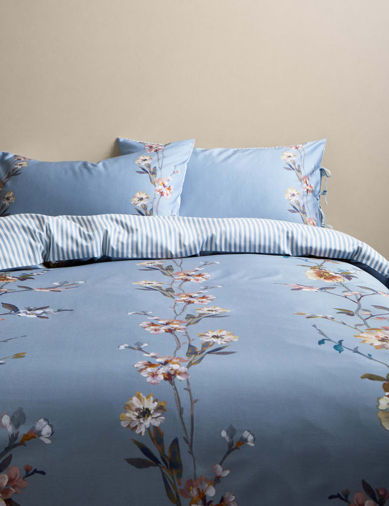 Solene Painted Blooms bedding set, imported from the UK