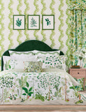 Sanderson Sycamore Oak bedding set, imported from the UK