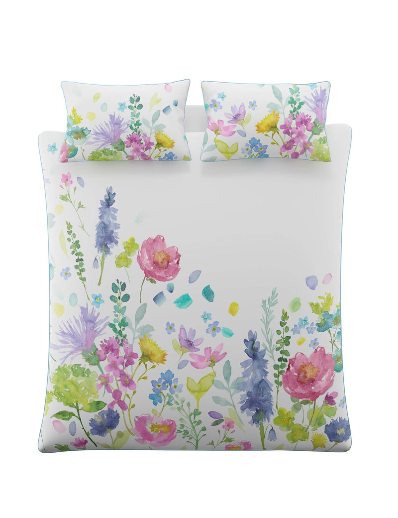 Bluebellgray pure cotton sateen Tetbury bedding set - British product