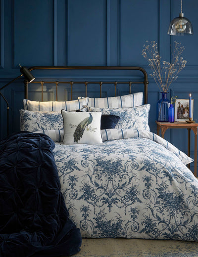 M&S Laura Ashley Pure Cotton Sateen Tuleries Bedding Set- Buy online at McGrocer