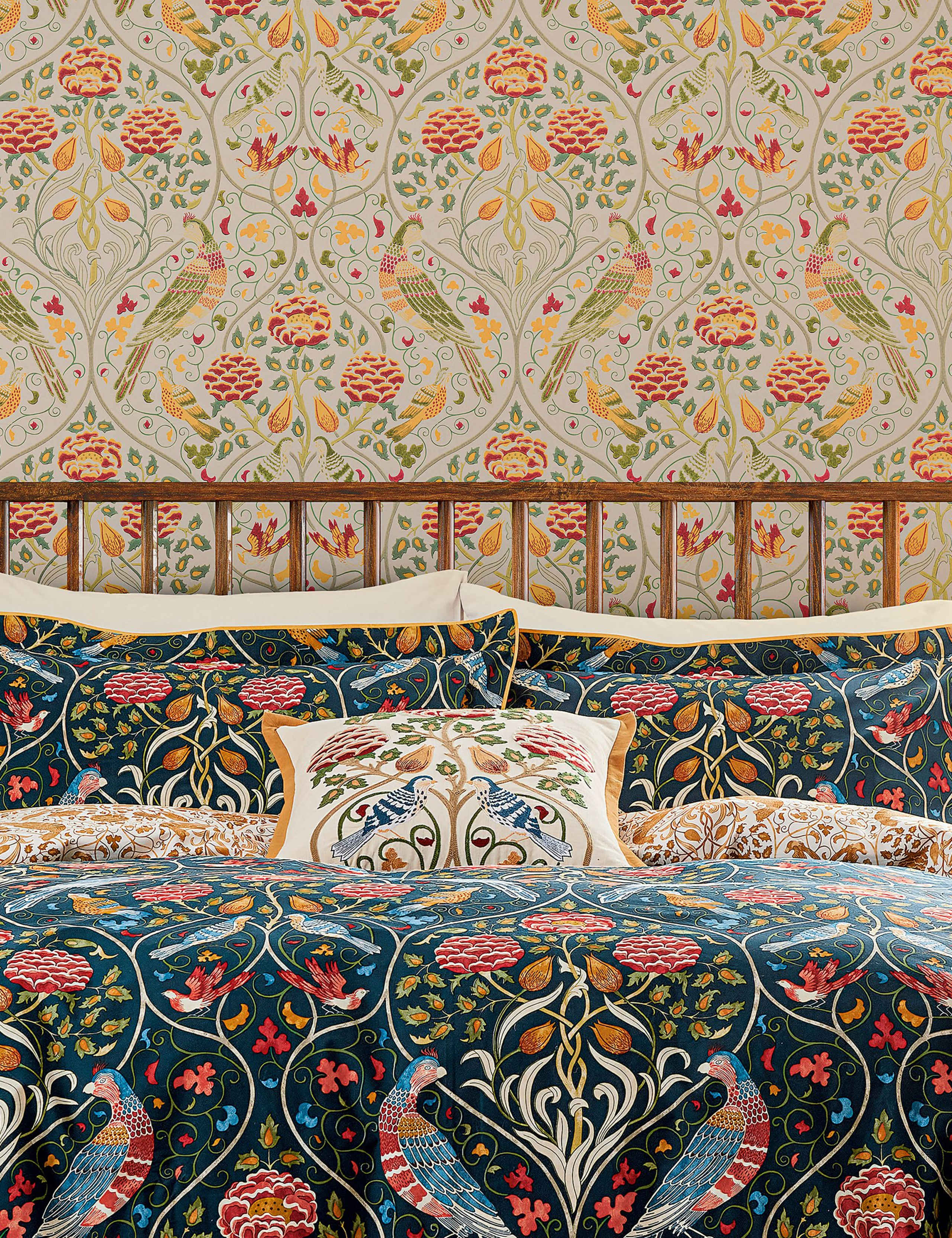 Morris & Co pure cotton bedding set, UK version