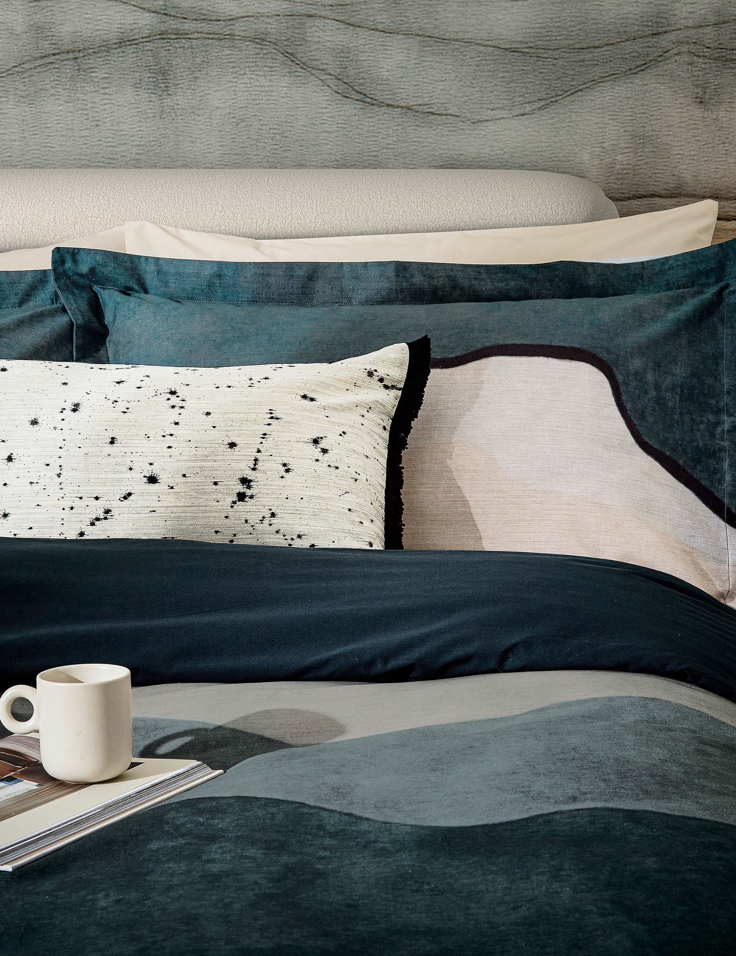 Harlequin Sedimentary pure cotton bedding set, imported from the UK