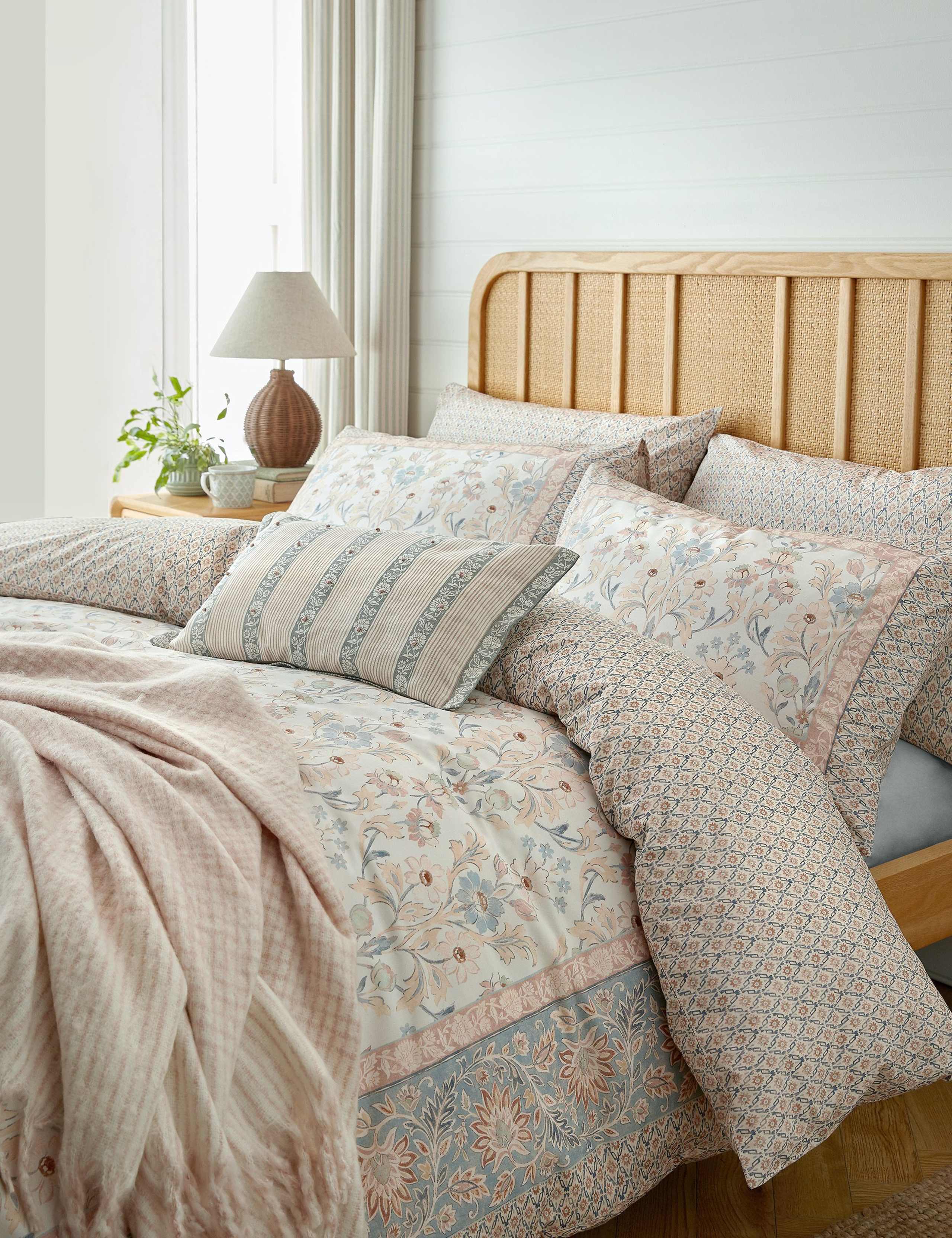 Laura Ashley Semington pure cotton bedding set (British brand)