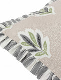 Sanderson pure cotton cushion oak leaf design 50x50cm (British brand)