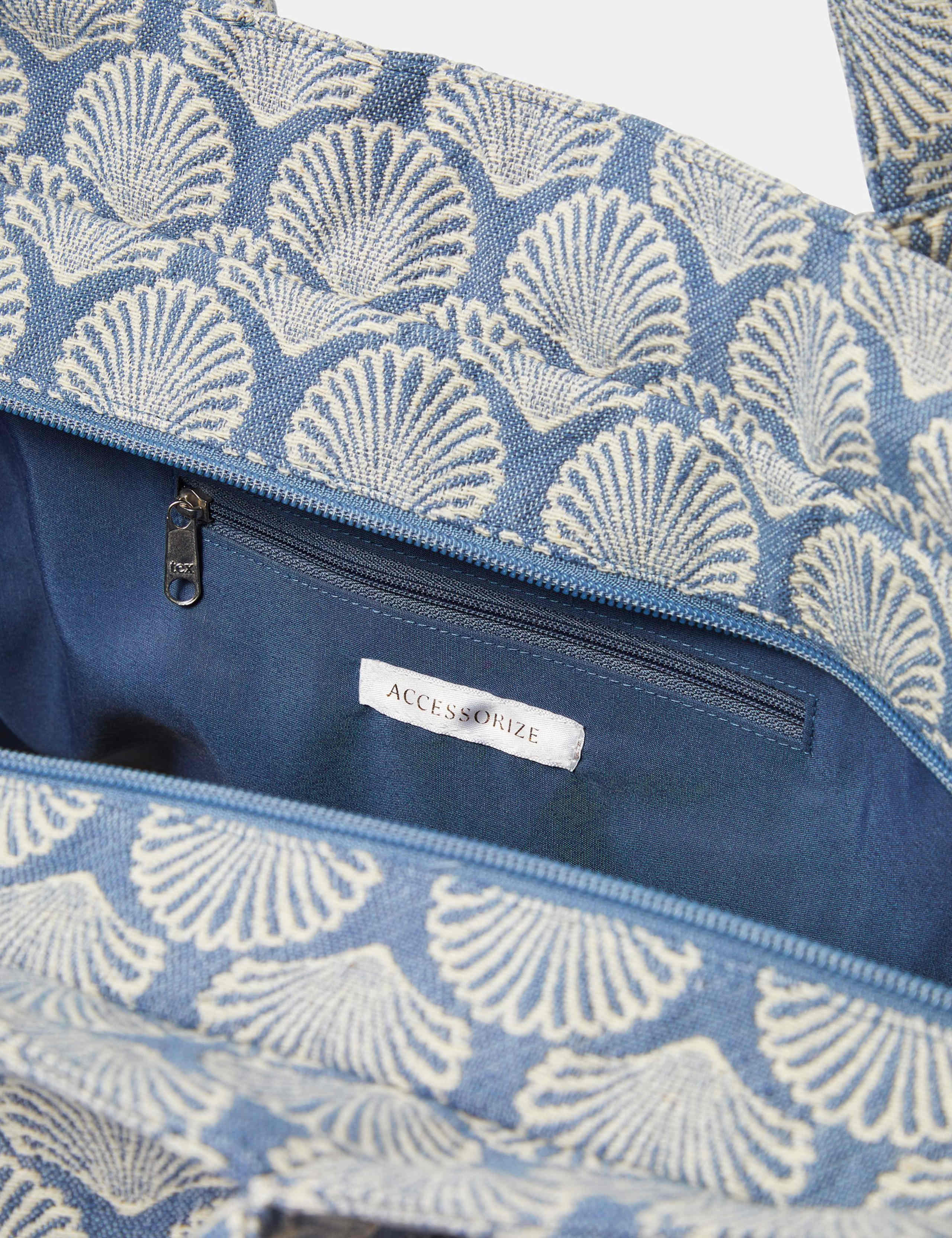 Accessorize pure cotton shell weekend bag, UK version