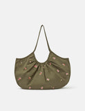 Accessorize embroidered cotton shoulder bag (British brand)