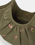 Accessorize embroidered cotton shoulder bag (British brand)
