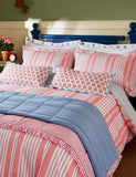 Joules pure cotton Siesta Stripe bedding set (British brand)