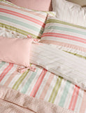 Laura Ashley Sophie Striped Bedding Set in pure cotton, UK version