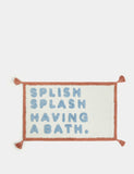 Pure cotton splish splash tassel bath mat 50x80cm, imported from the UK