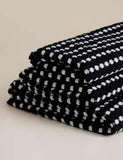 Pure cotton spotty striped towel 500 GSM - British product