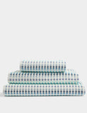 Pure Cotton Spotty Striped Bath Towel, imported from the UK