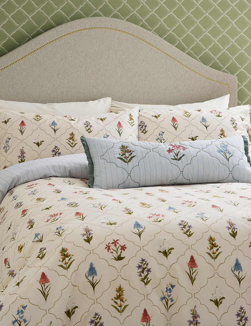 Sanderson pure cotton floral bedding set - British product