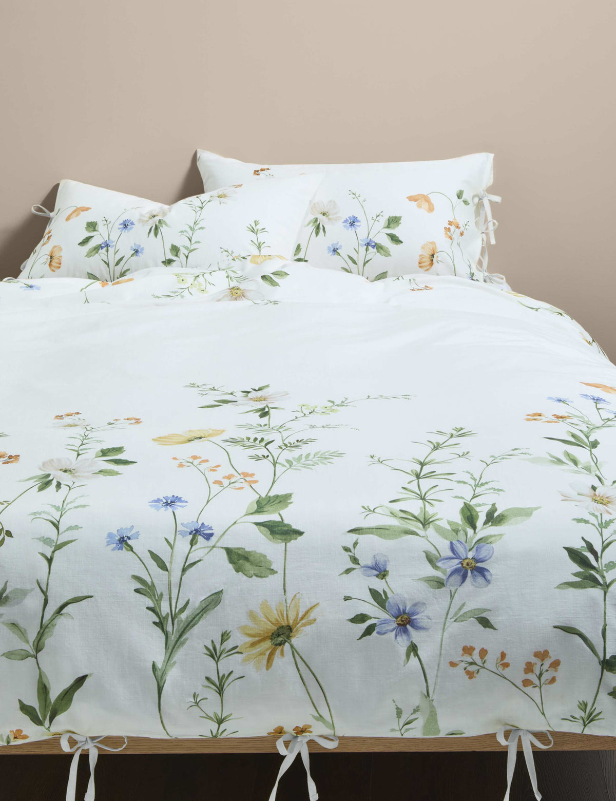 Spring meadow pure cotton bedding set - British product