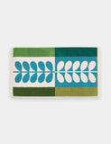 Orla Kiely stem check bath mat 90x50 cm, imported from the UK