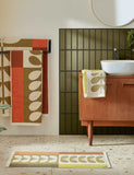 Orla Kiely pure cotton stem check towel, 100% cotton - British product