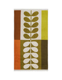 Orla Kiely pure cotton stem check towel, 100% cotton - British product