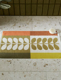 Orla Kiely pure cotton stem check towel, 100% cotton - British product