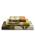 Orla Kiely pure cotton stem check towel, 100% cotton - British product