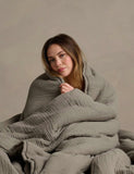 Bedfolk pure cotton quilted throw, UK version