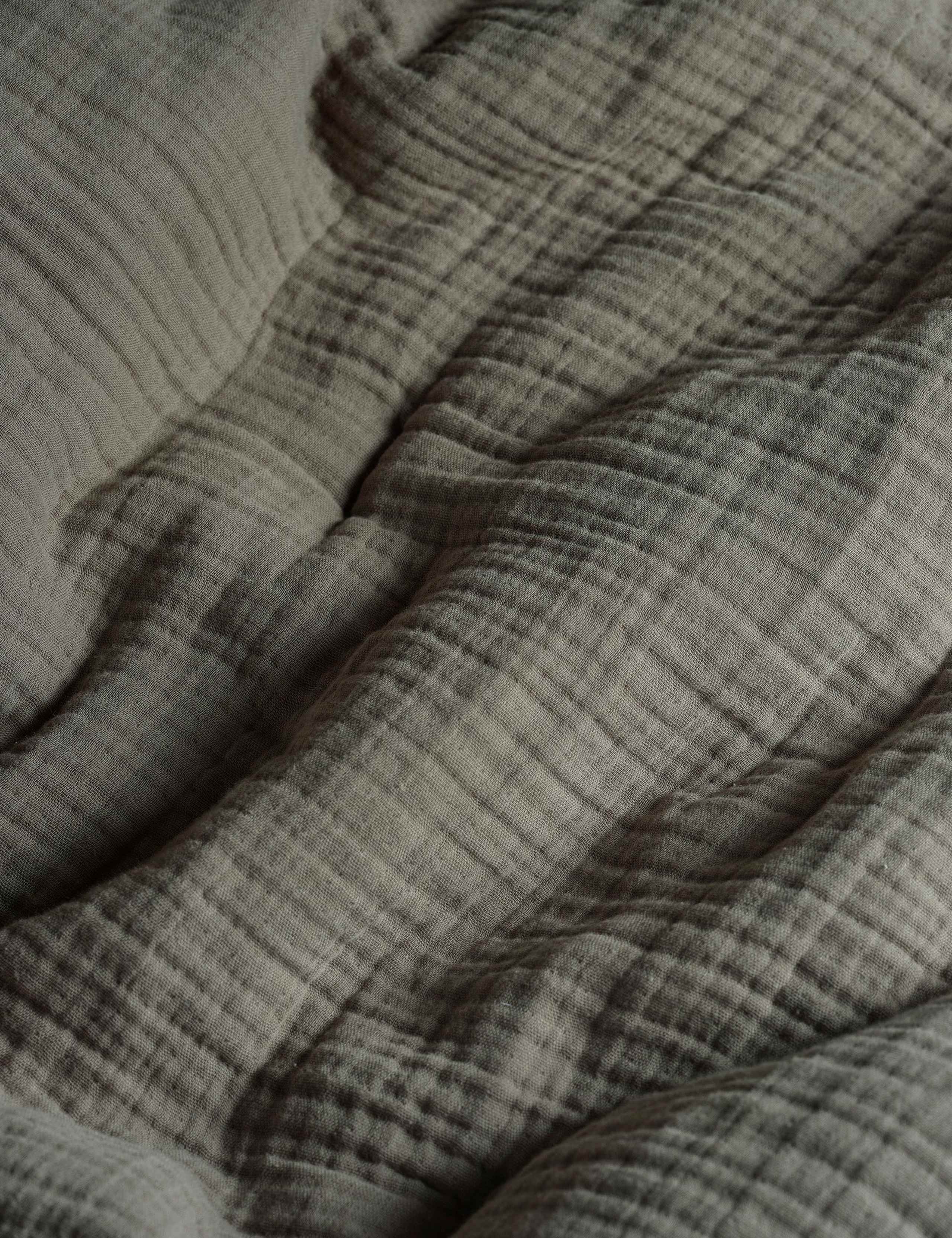 Bedfolk pure cotton quilted throw, UK version