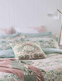 Morris & Co Strawberry Thief Cochineal bedding set (British brand)