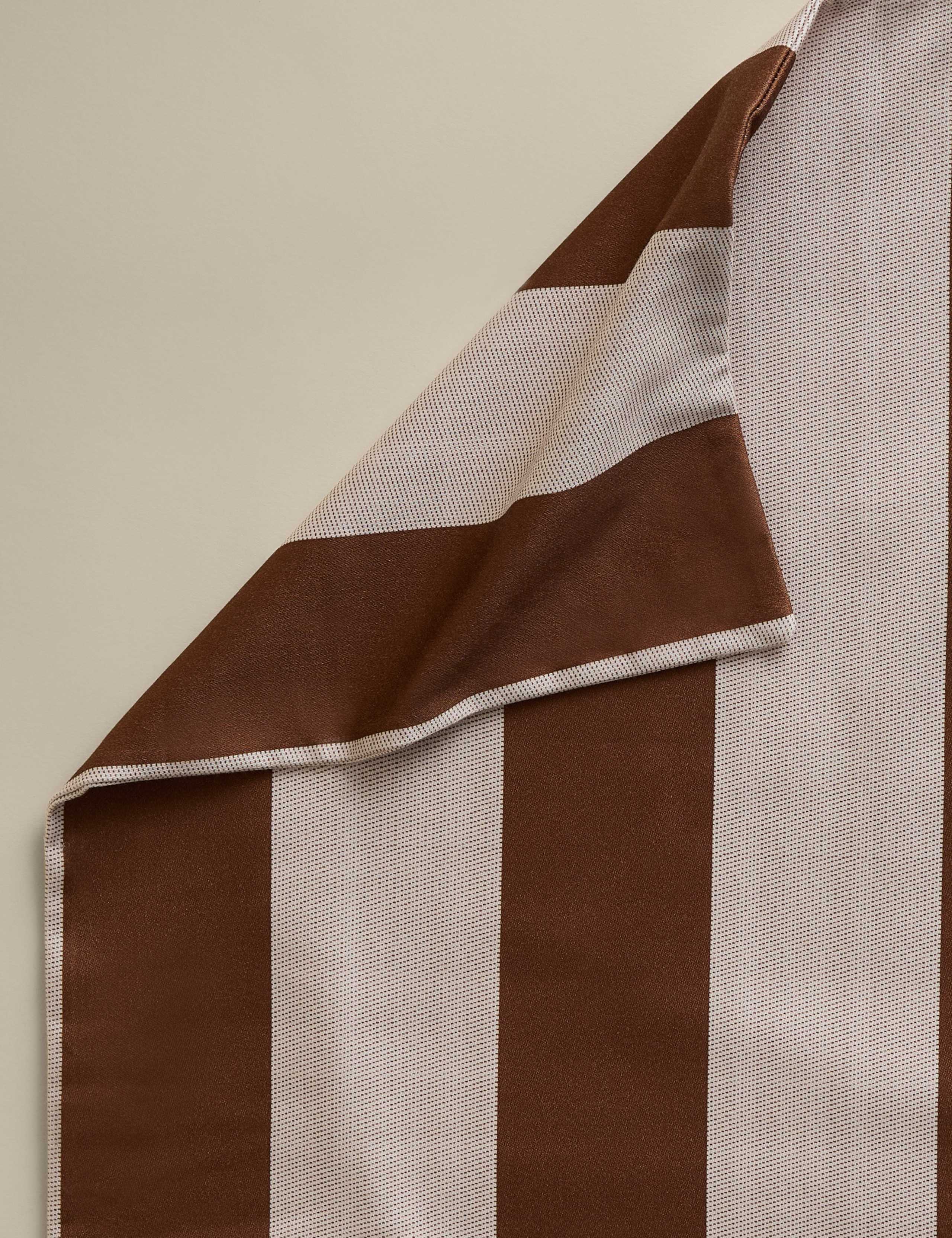 Pure cotton stripe cushion cover 50x50 cm - British product