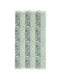 William Morris striped floral towel, UK version