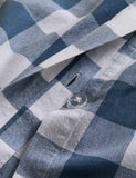Pure cotton striped gingham bedding set - British product