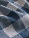 Pure cotton striped gingham bedding set - British product