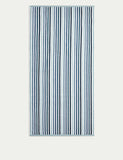 Pure cotton striped bath towel, imported from the UK