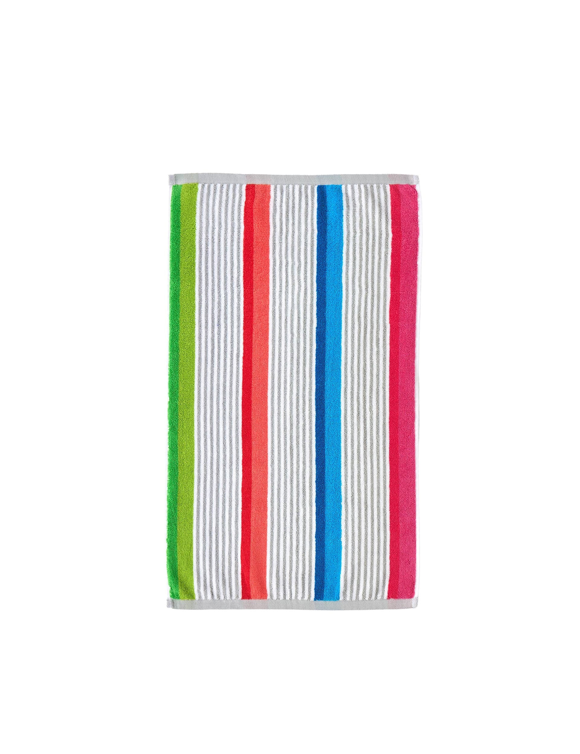 Designers Guild striped cotton towel 100x150cm, imported from the UK